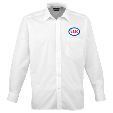Team Esso Men's Long Sleeve Poplin Shirt